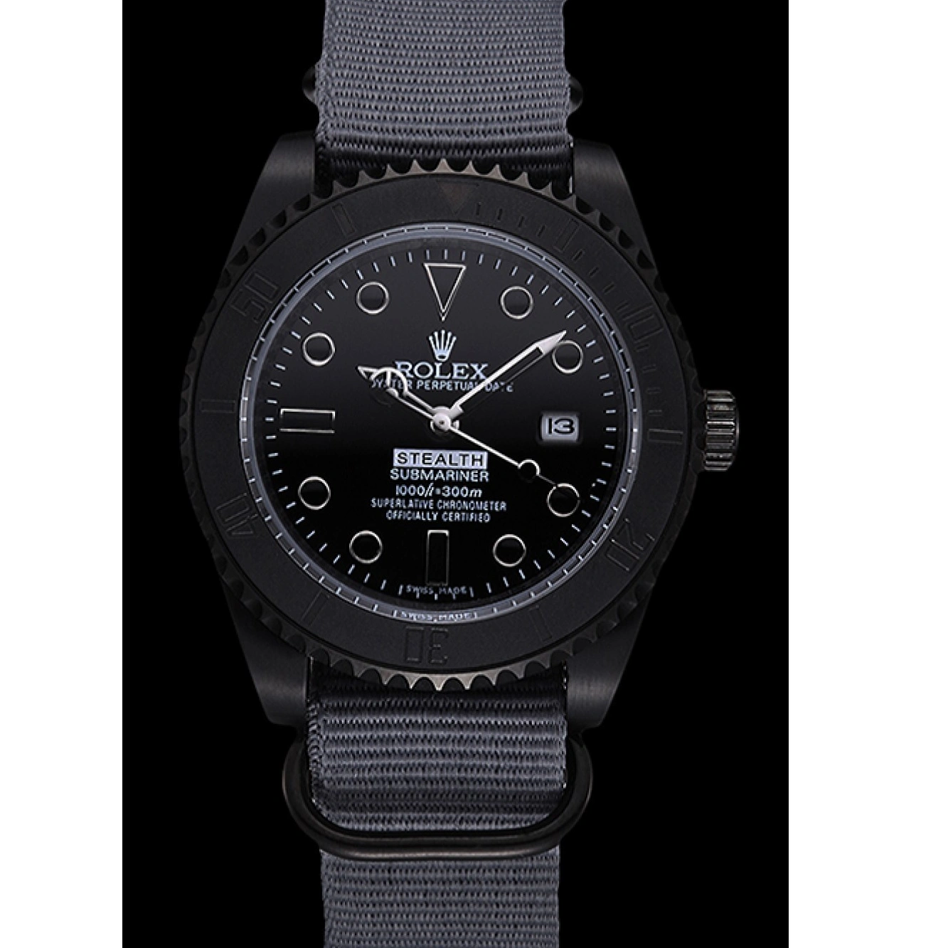 MiroTime 1025 Rolex Stealth Submariner Black 621996